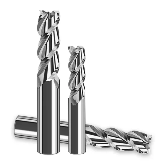 55-Degree Tungsten Carbide Hardface End Mills Are Used in CNC Cutting Tools